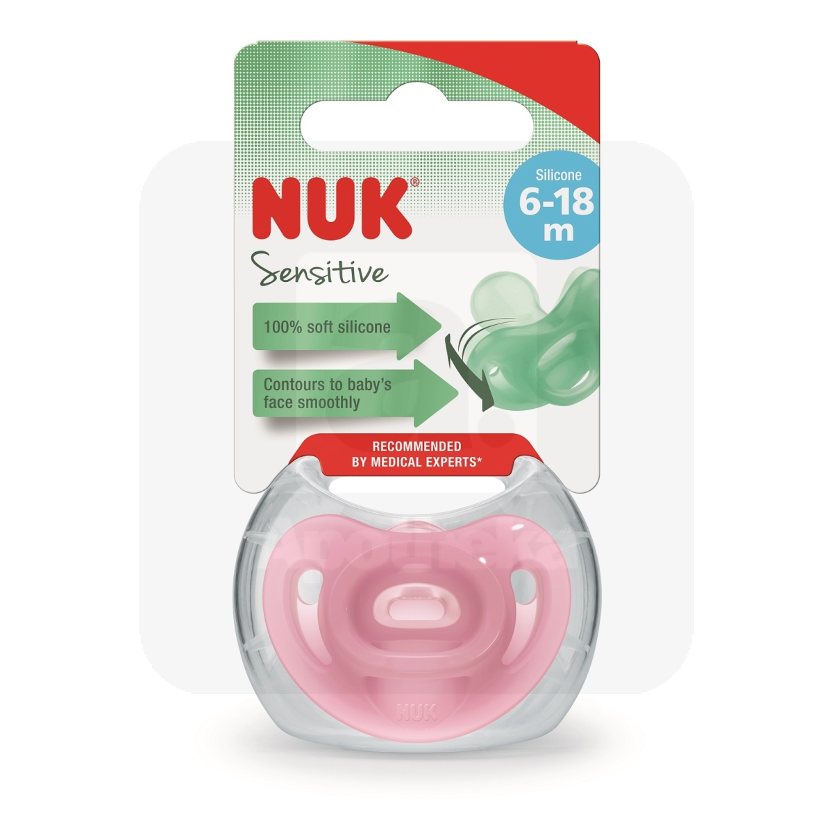 NUK RÕNGASLUTT SENSITIVE 6-18 KUUD SIL N1 - Изображение товара