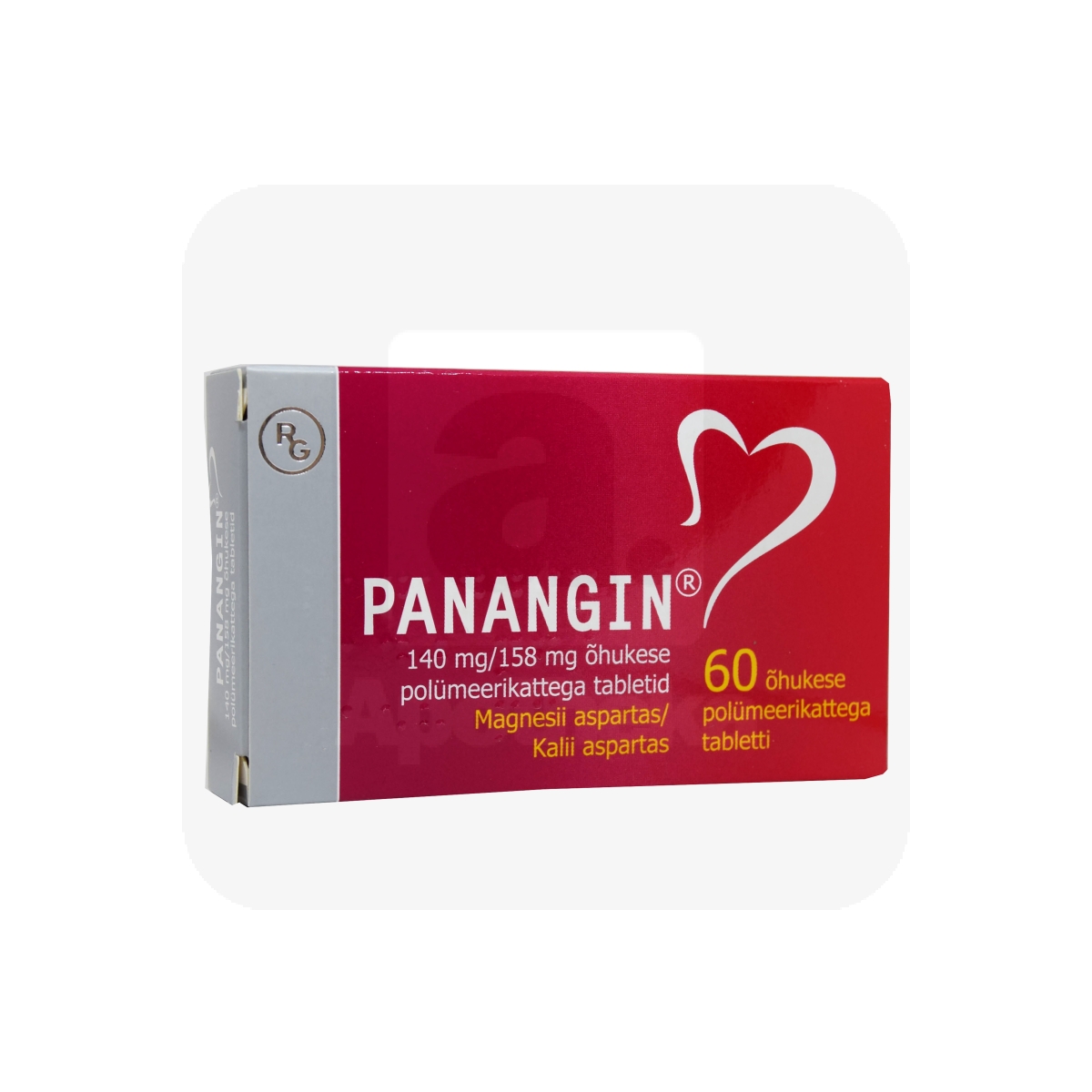 PANANGIN KATTEGA TBL 158MG+140MG N60 - Изображение товара