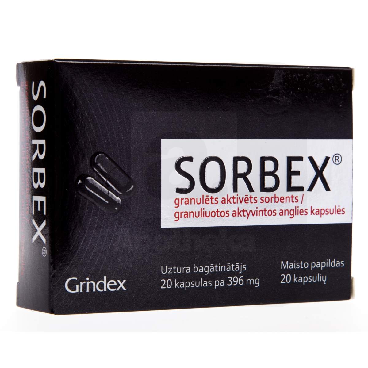 SORBEX CAPS 396MG N20 - Изображение товара