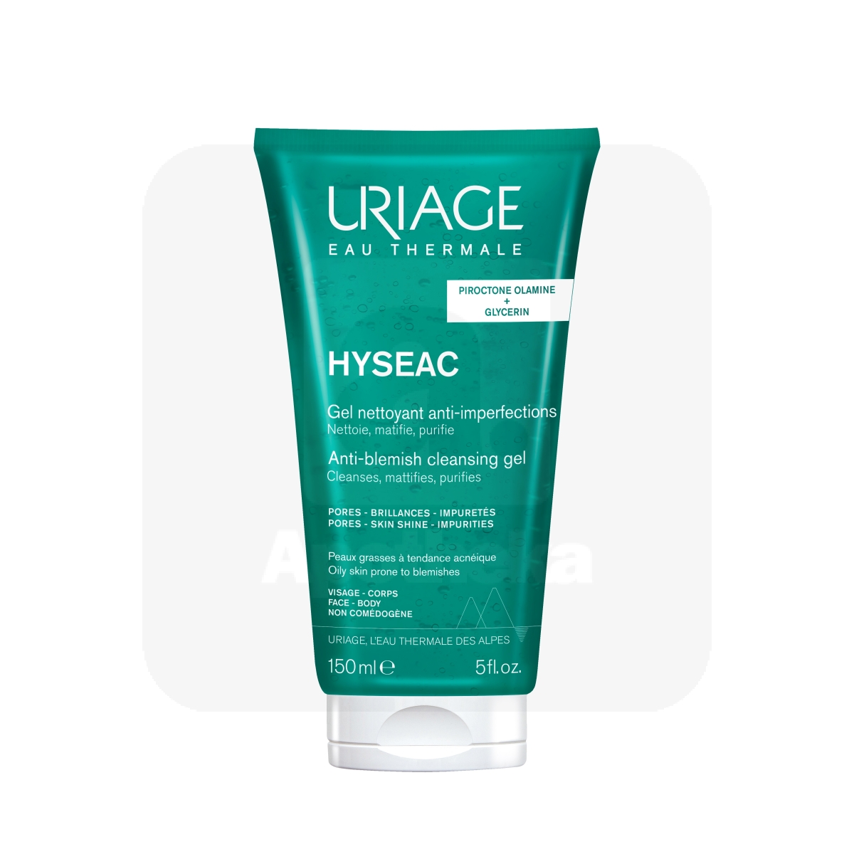 URIAGE HYSEAC PESUGEEL RASUSELE NAHALE NÄOLE JA KEHALE 150ML UUS - Изображение товара