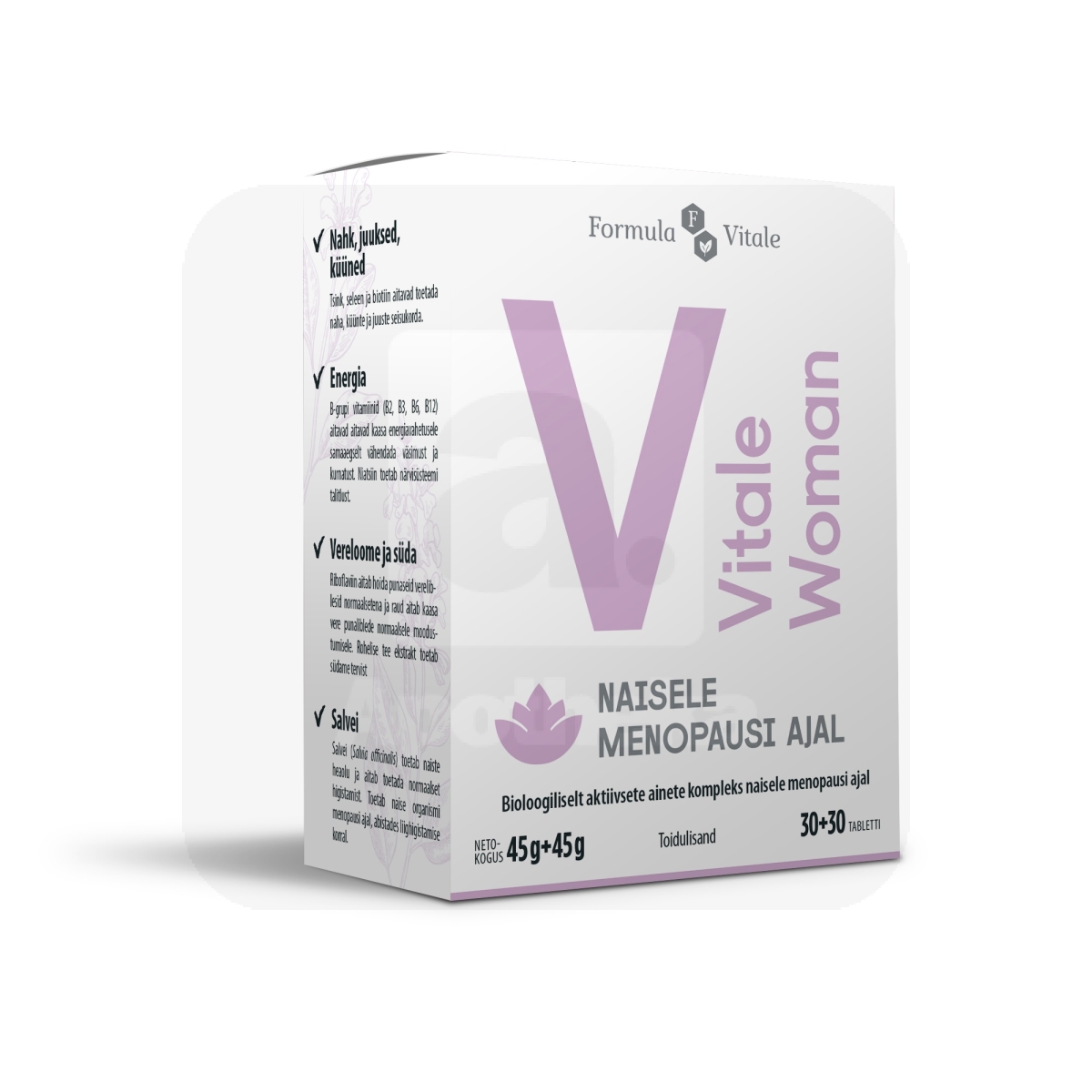 FORMULA VITALE VITALE WOMAN TBL N30 + TBL N30 - Изображение товара