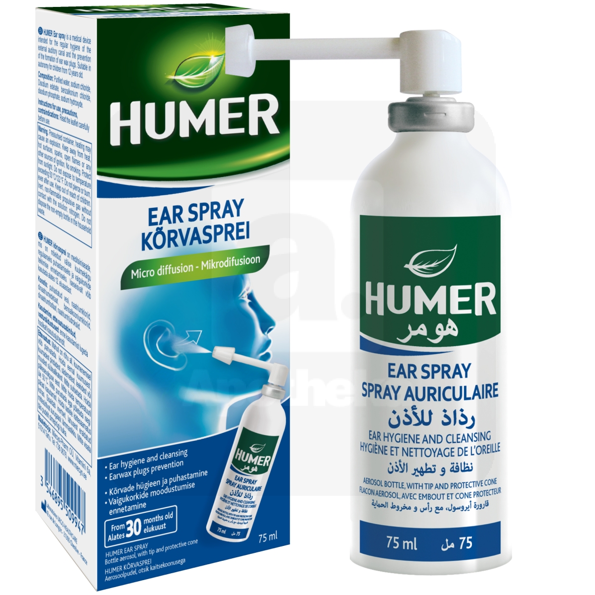 HUMER KÕRVASPREI 75ML