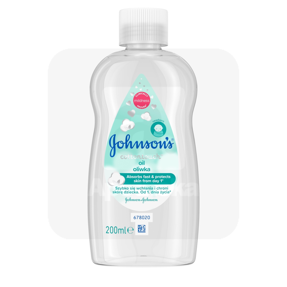 JOHNSON'S COTTONTOUCH ÕLI 200ML - Изображение товара