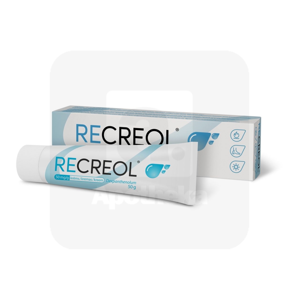 RECREOL KREEM 50MG/G 50G