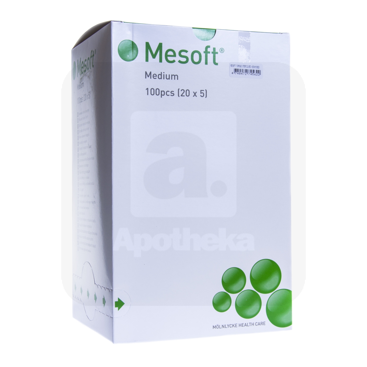 MESOFT TUPSUD STERIILSED KESKMISED N5X20 - Изображение товара