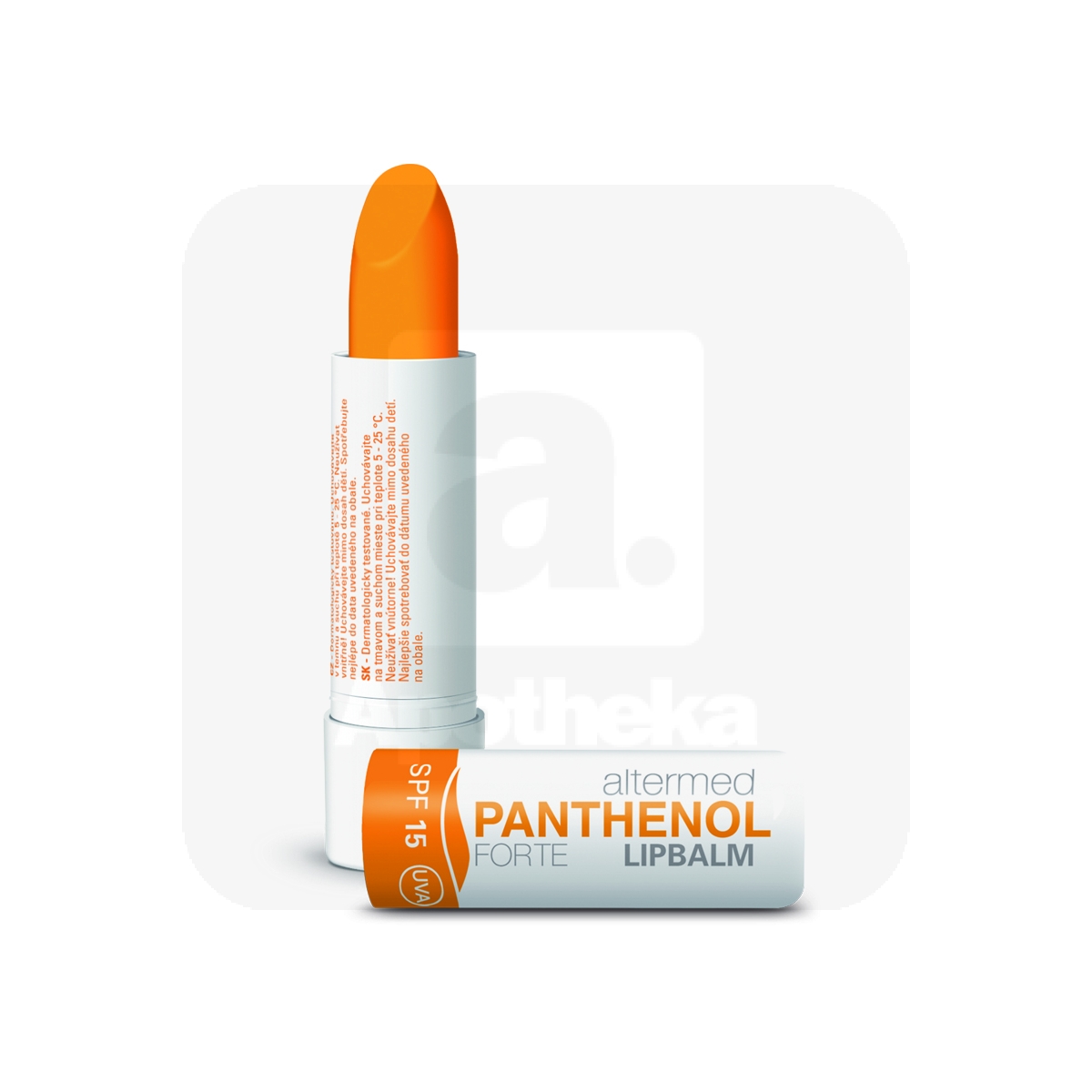 ALTERMED PANTHENOL FORTE HUULEPALSAM SPF15 4,3G - Изображение товара