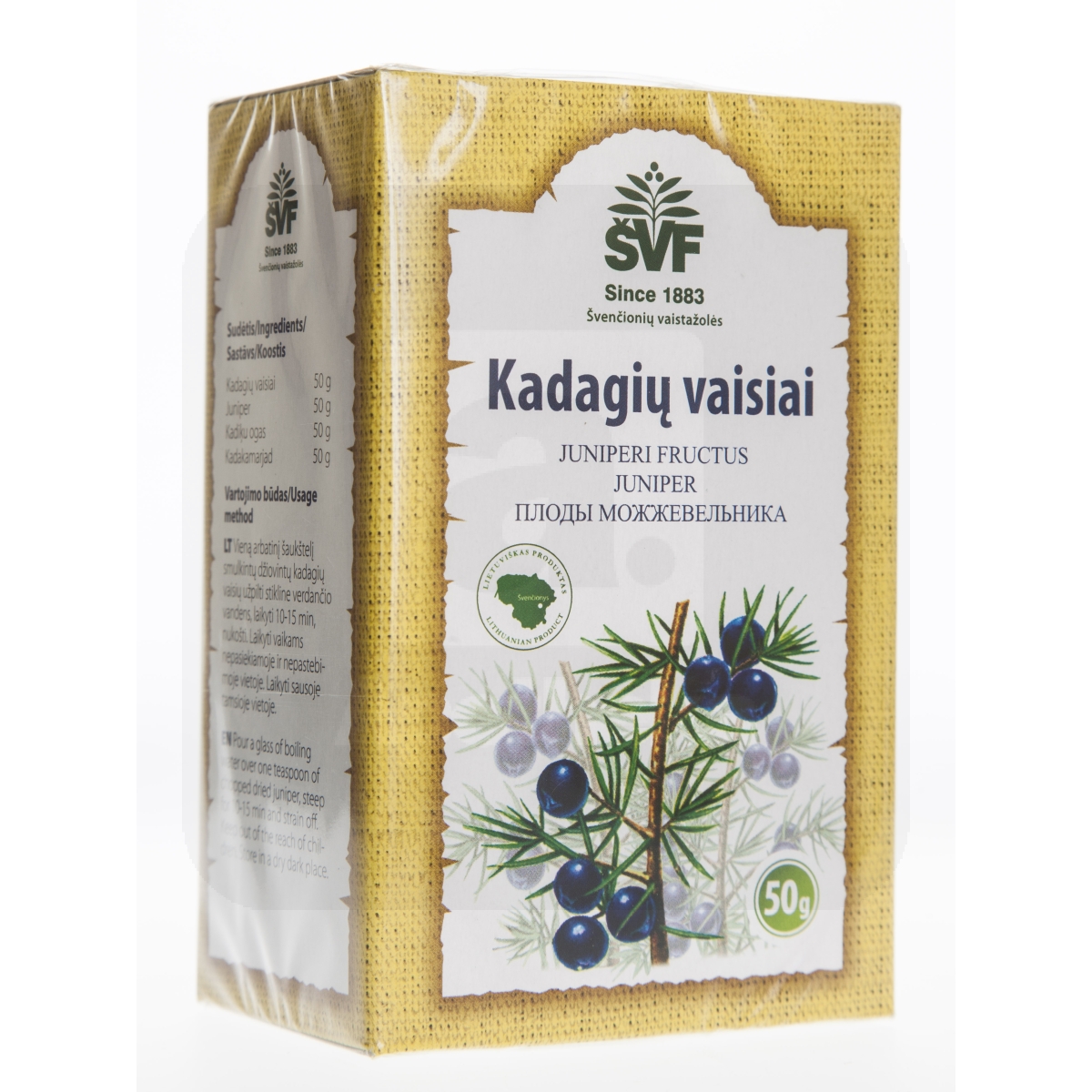 KADAKAMARJAD (JUNIPERI FRUCTUS) 50G - Изображение товара