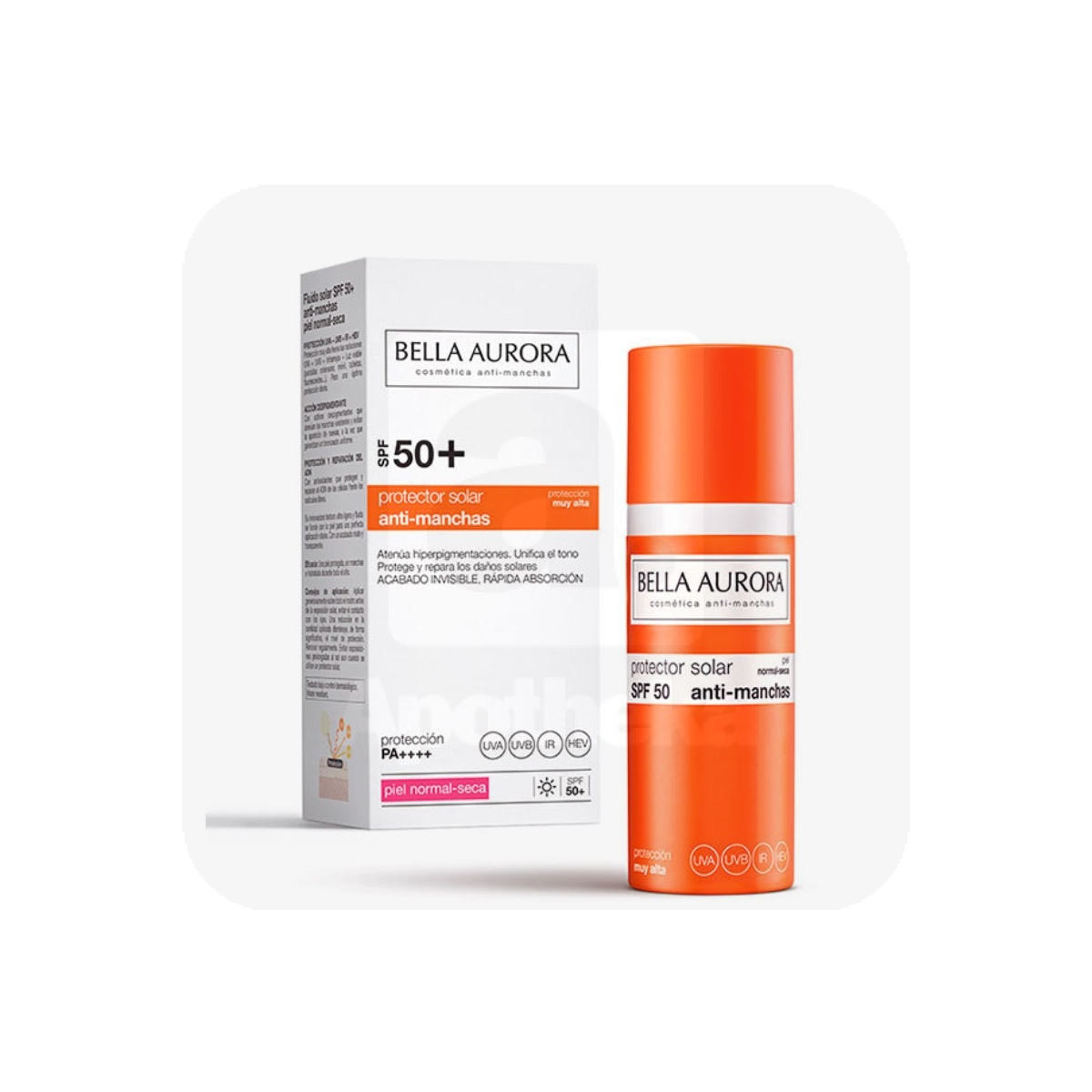 BELLA AURORA ANTI-DARK SPOTS GEEL-KREEM SPF50+ KUIV NAHK 50ML - Изображение товара