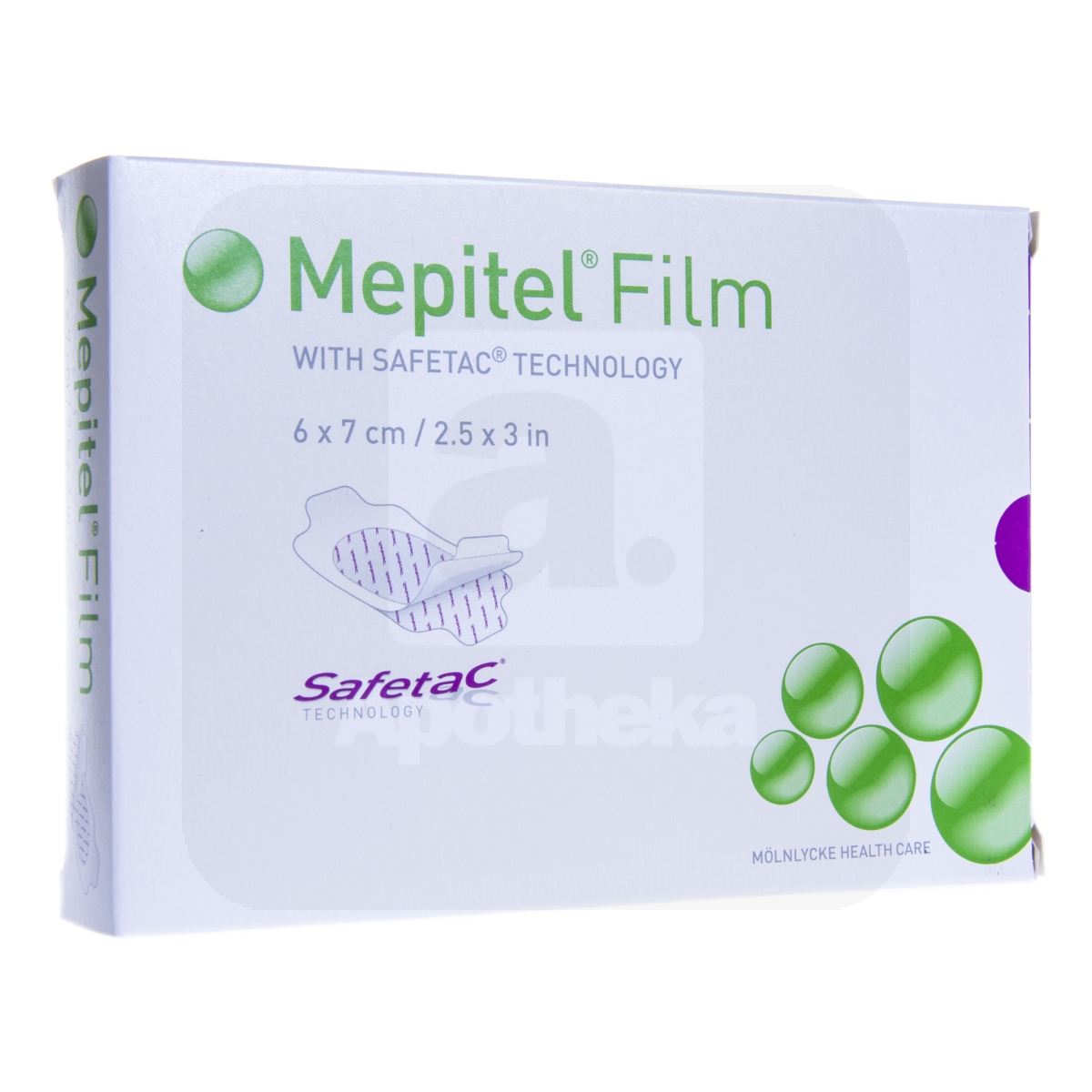 MEPITEL FILM HAAVAKILE STERIILNE 6X7CM N10