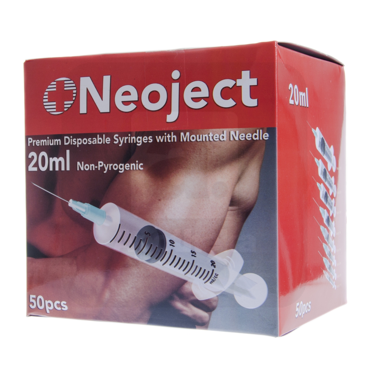 SÜSTAL NÕELAGA NEOJECT 20ML 3 OSALINE (22G) N50 /SLIP TIP/ - Изображение товара