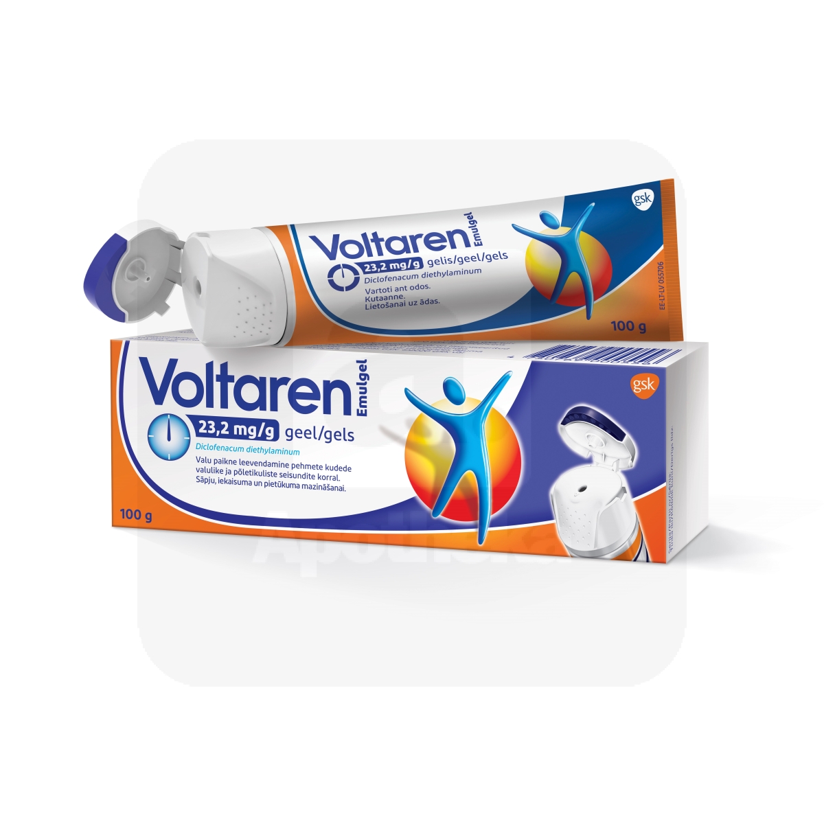 VOLTAREN EMULGEL GEEL 23,2MG/G 100G