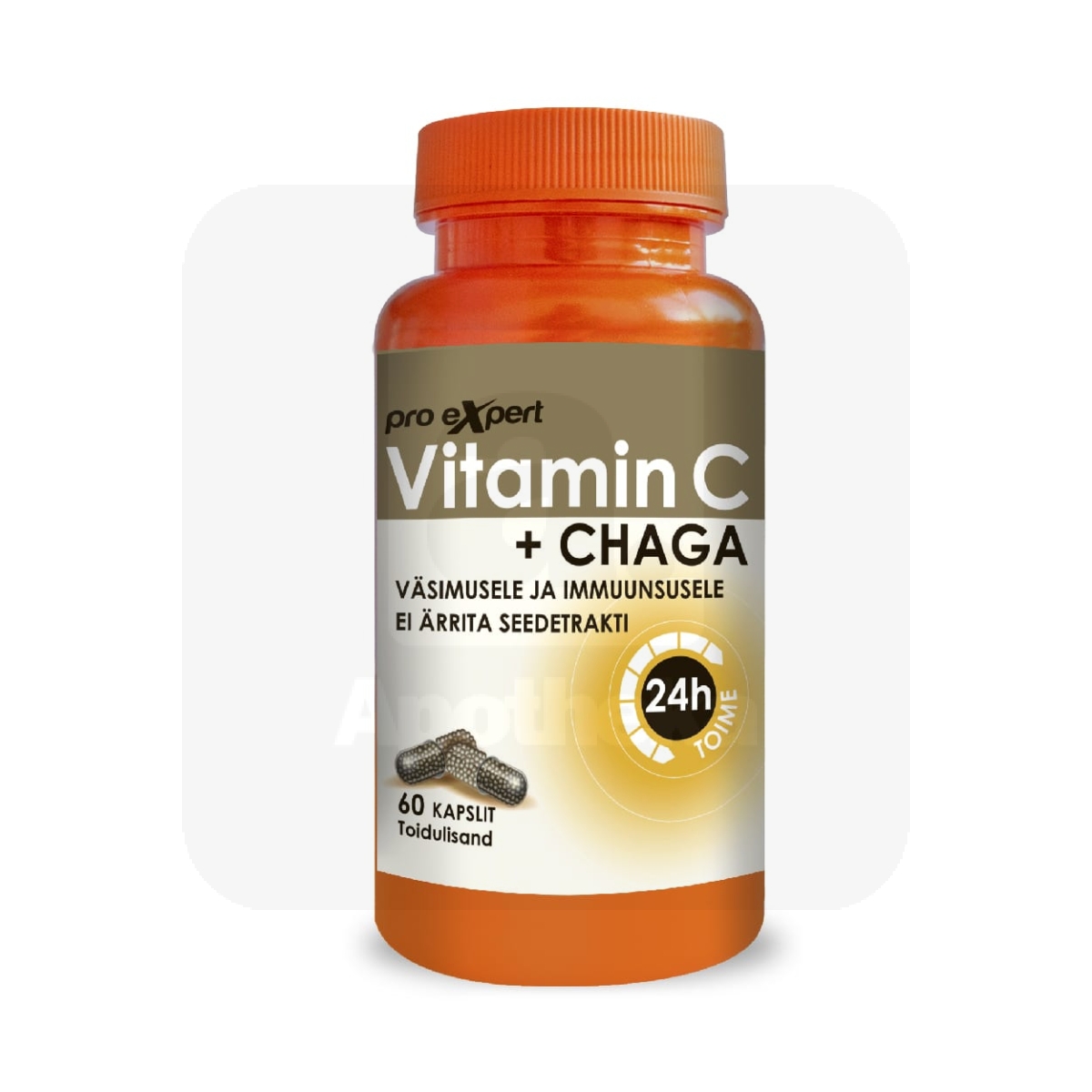 VITAMIN C PRO EXPERT + CHAGA KAPSLID N60 - Изображение товара