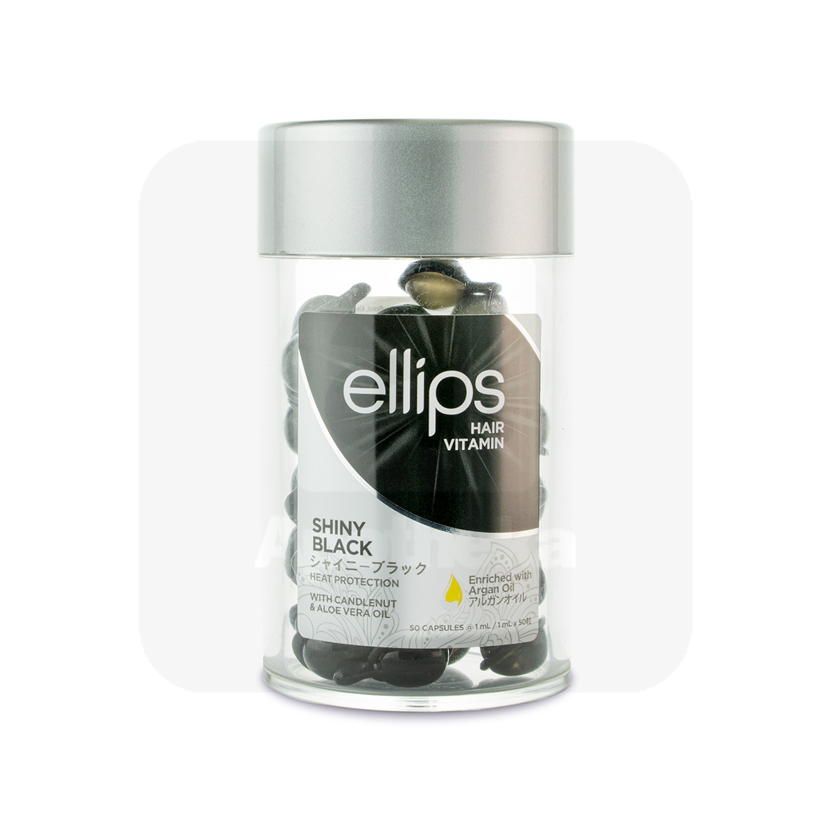 ELLIPS SHINY BLACK JUUKSEVITAMIINID PEALEMÄÄRITAVAD 1ML N50 - Изображение товара 1