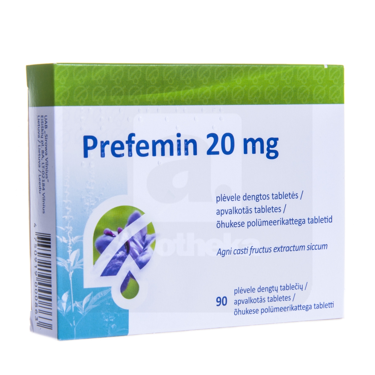 PREFEMIN TBL 20MG N90