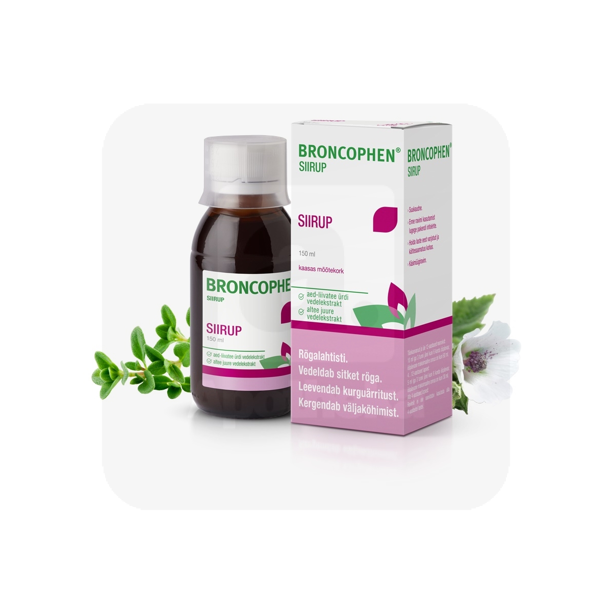 BRONCOPHEN SIIRUP 154MG+132MG/ML 150ML