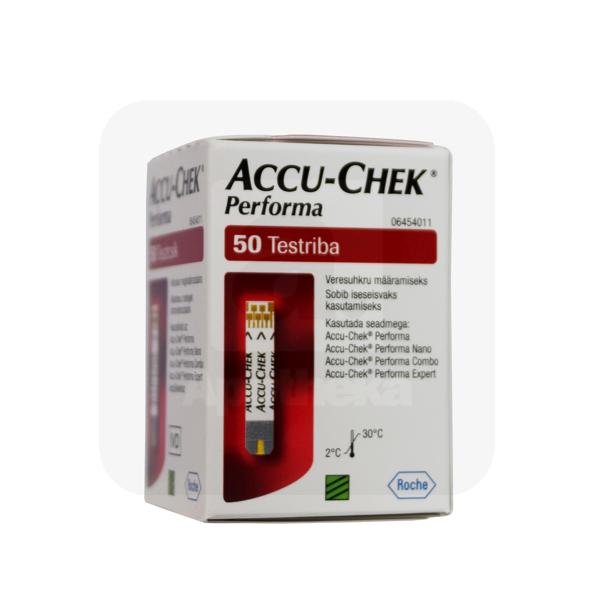 ACCU-CHEK PERFORMA VERESUHKRU TESTRIBAD N50 - Изображение товара