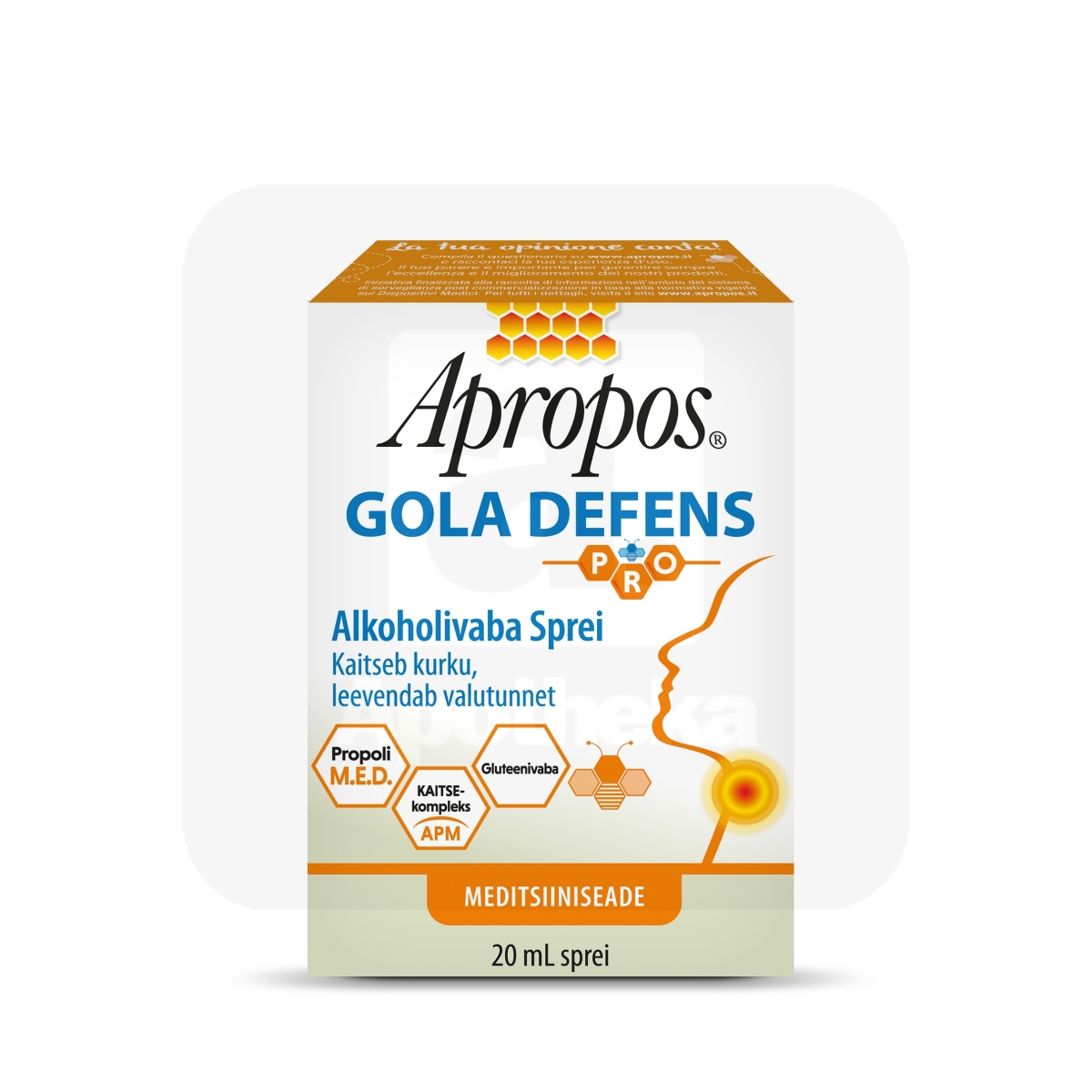 APROPOS GOLA DEFENS KURGUSPREI LASTELE 20ML