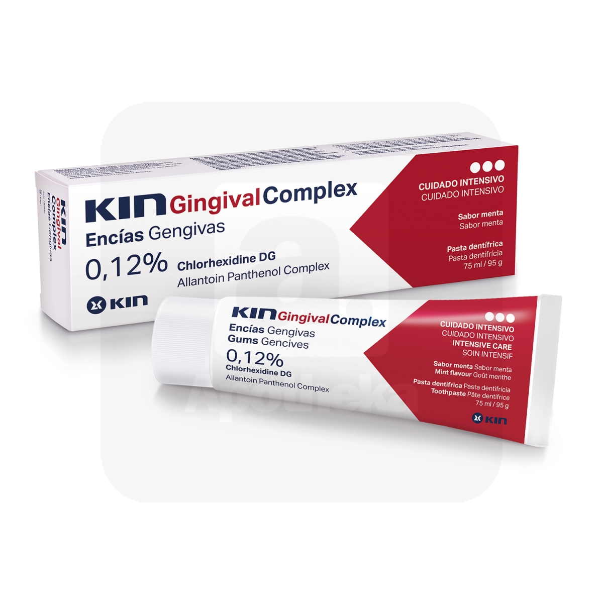 ЗУБНАЯ ПАСТА KIN GINGIVAL С 0.12% ХЛОРГЕКСИДИНОМ 75 МЛ - Изображение товара