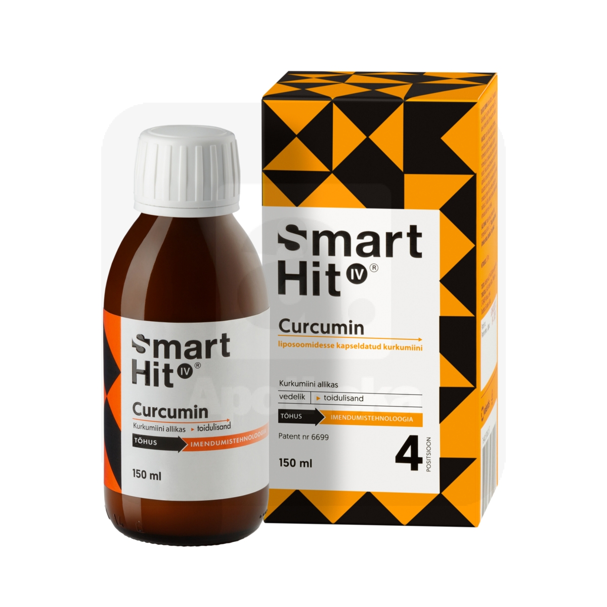 SMARTHIT IV CURCUMIN LIPOSOOMNE 150ML