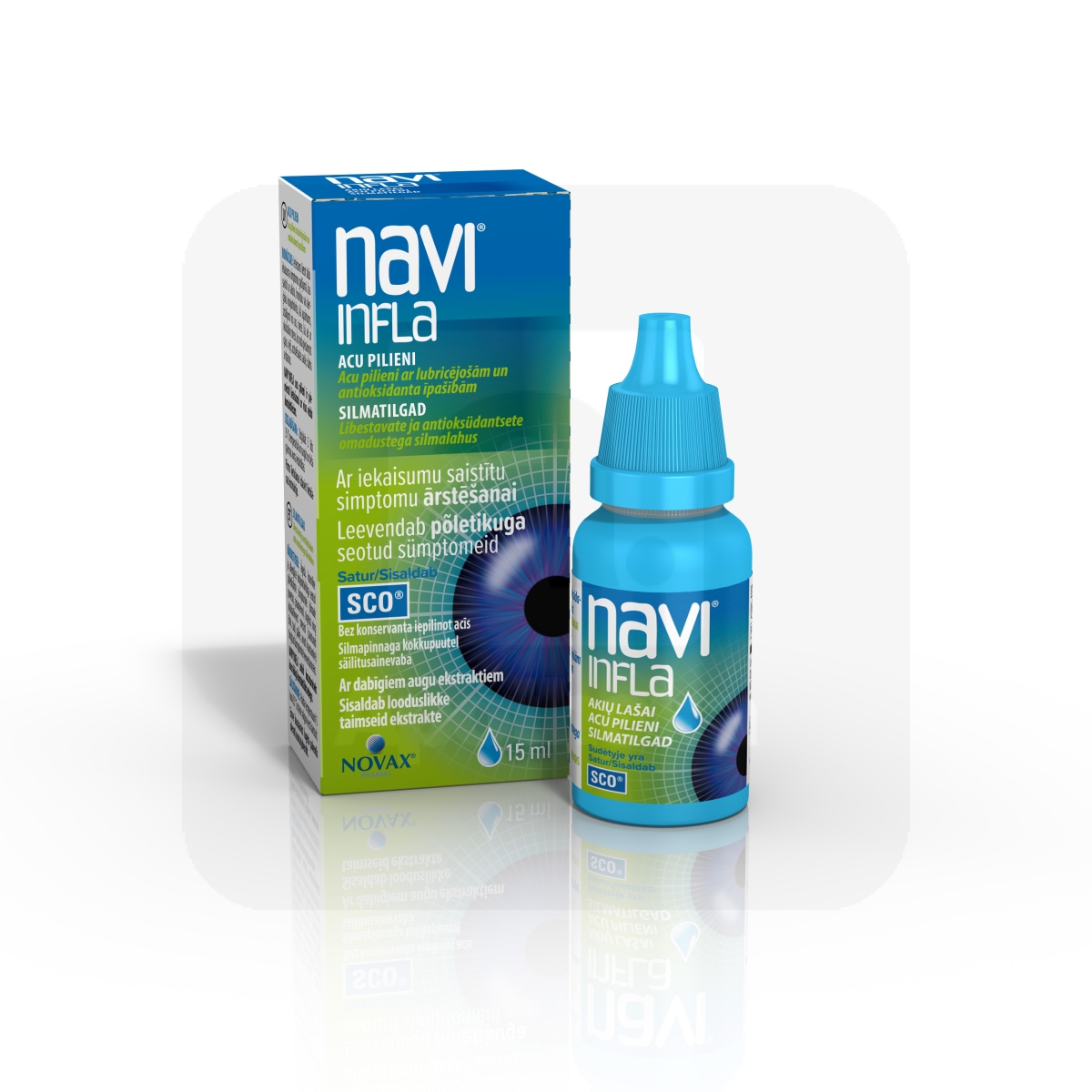 NAVI INFLA SILMATILGAD 15ML - Изображение товара