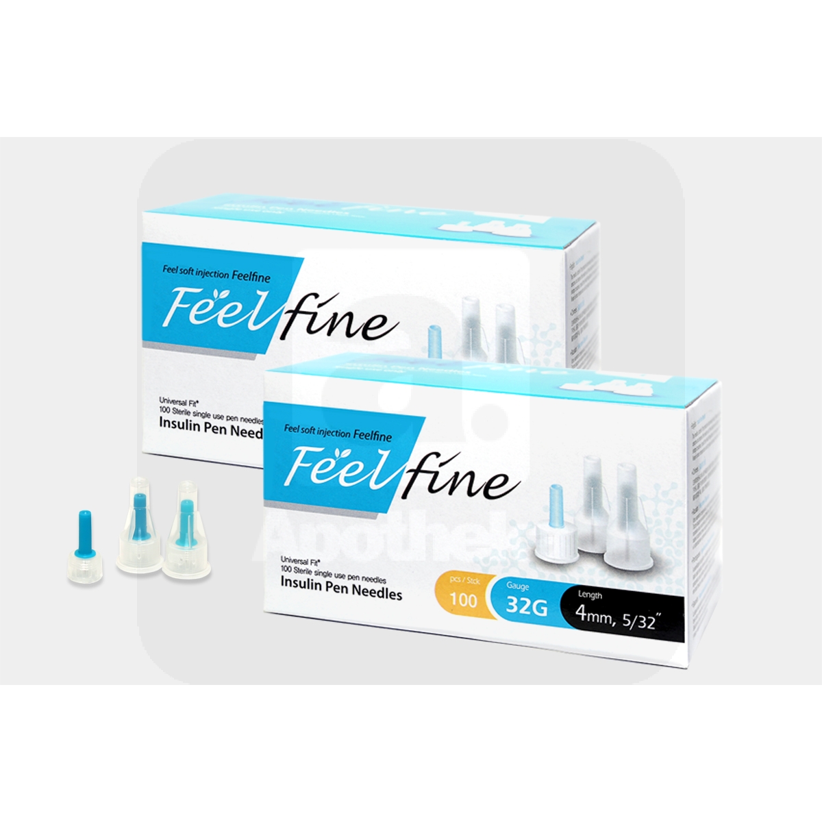 INSULIININÕELAD SMS FEELFINE 32G 4MM N100 - Изображение товара