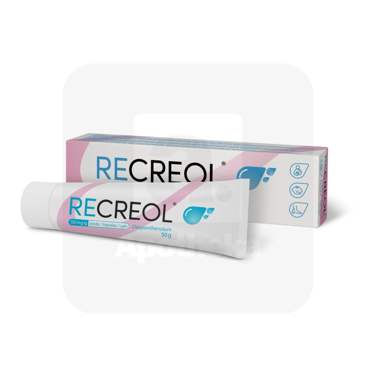 RECREOL SALV 50MG/G 50G