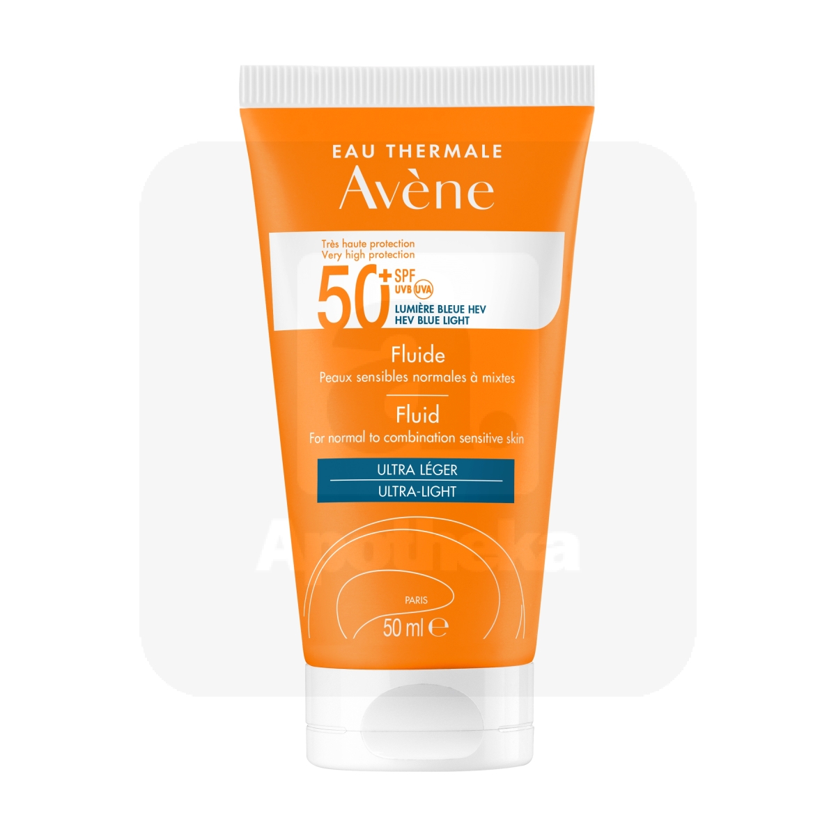 AVENE SUN PÄIKESEKAITSEEMULSIOON SPF50+ 50ML - Изображение товара 1