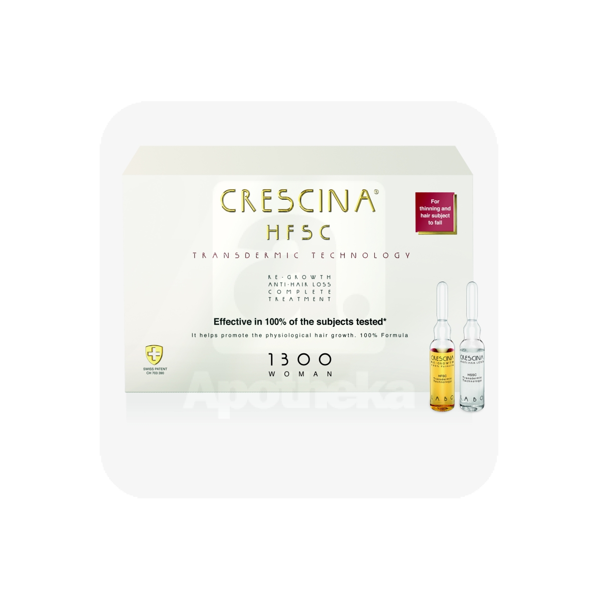 CRESCINA TRANSDERMIC AMPULLID HFSC 1300 NAISED 3,5ML N20+N20 - Изображение товара