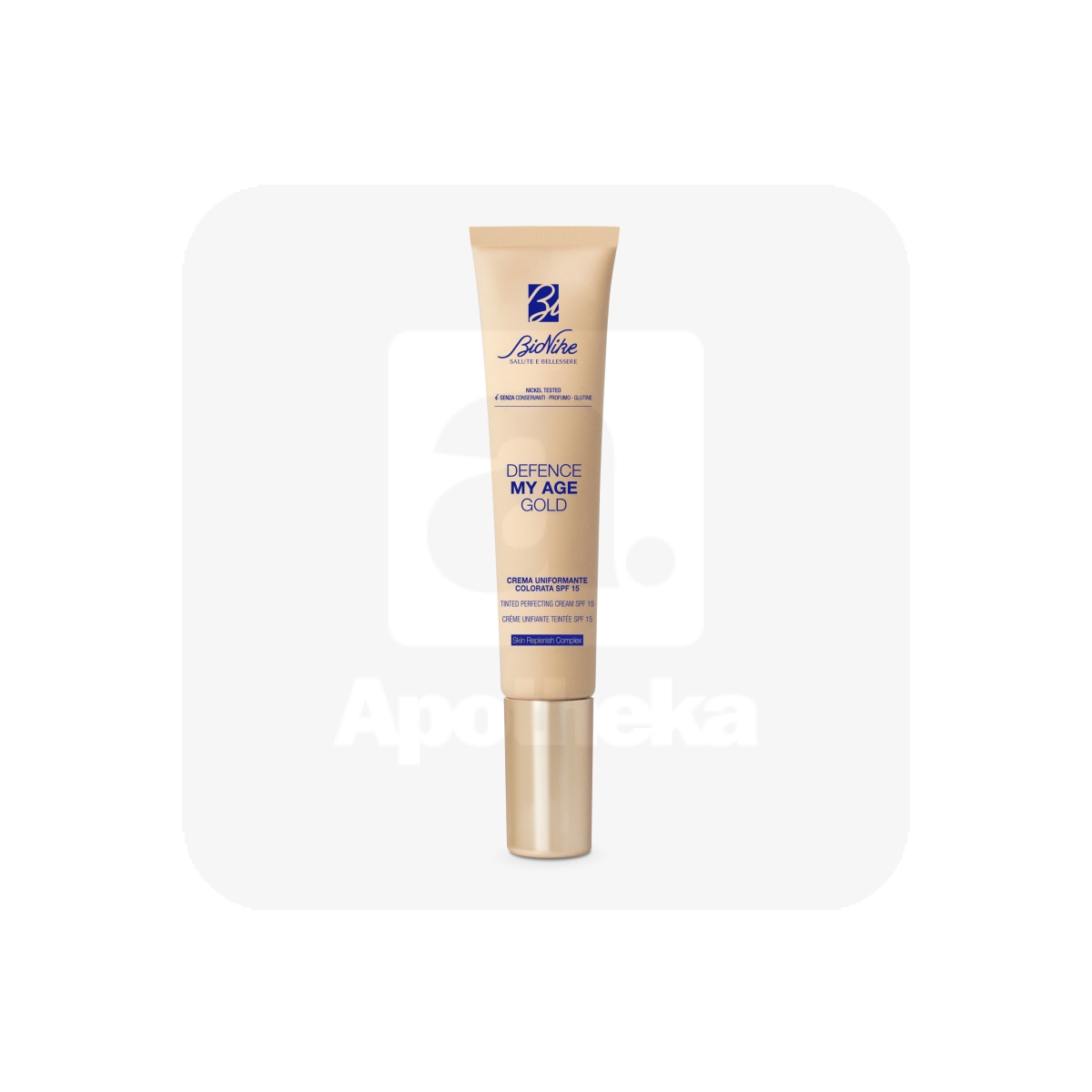 BIONIKE MY AGE GOLD PÄEVAKREEM JUMET ÜHTLUSTAV SPF15 40ML - Изображение товара