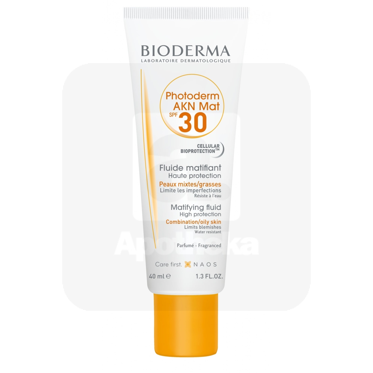 BIODERMA PHOTODERM AKN MAT PÄIKESEKAITSEKREEM SPF30 40ML - Изображение товара