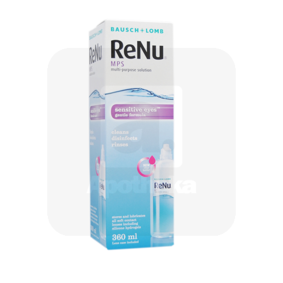 BAUSCH&LOMB RENU MPS TUNDLIKELE SILMADELE 360ML - Изображение товара