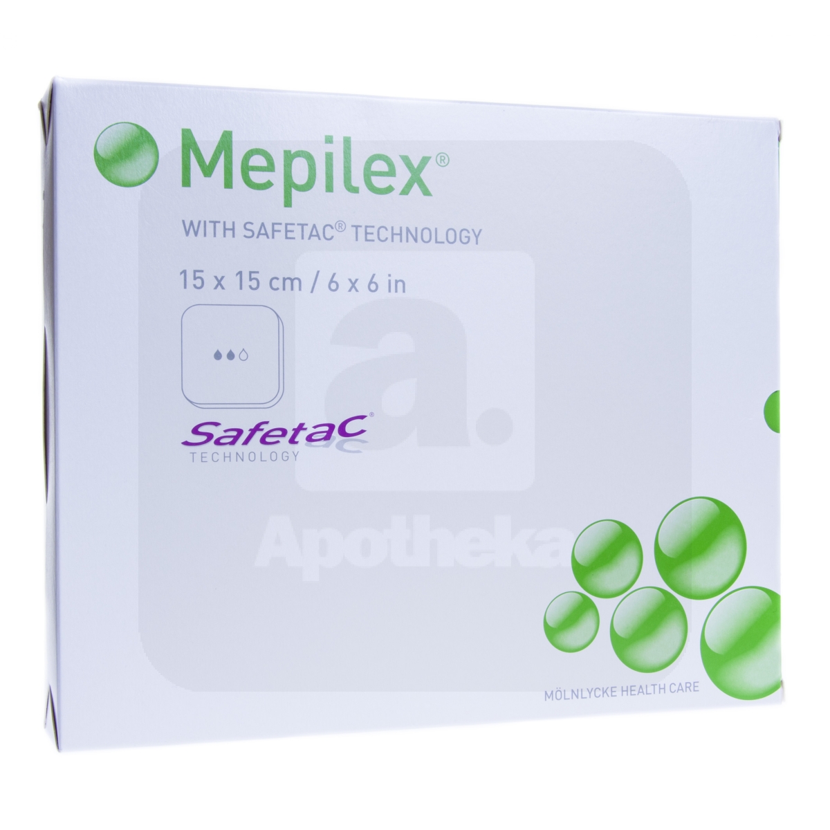 MEPILEX SILIKOONHAAVAPADI STERIILNE 15X15CM N5 - Изображение товара