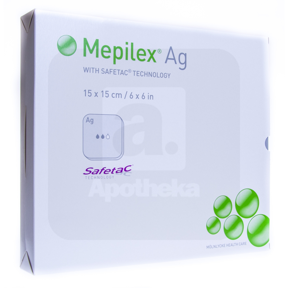 MEPILEX AG HAAVAPADI SILIKOONIGA 15X15CM N5 - Изображение товара