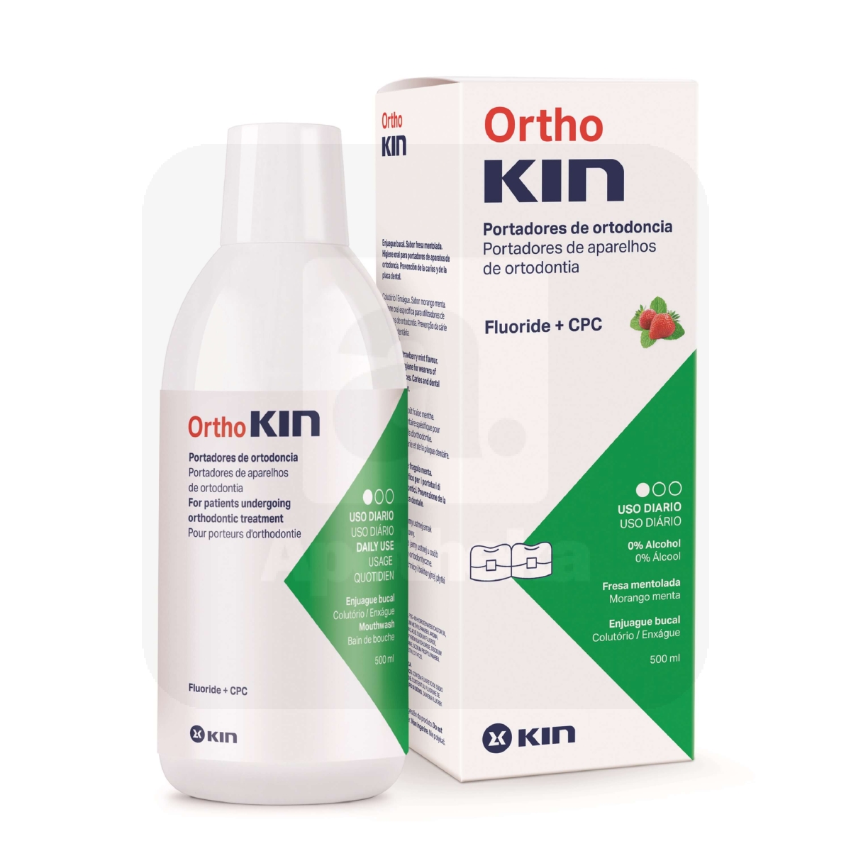 KIN ORTHO SUUVESI MAASIKA-MÜNDI 500ML BREKETITEKANDJALE - Изображение товара