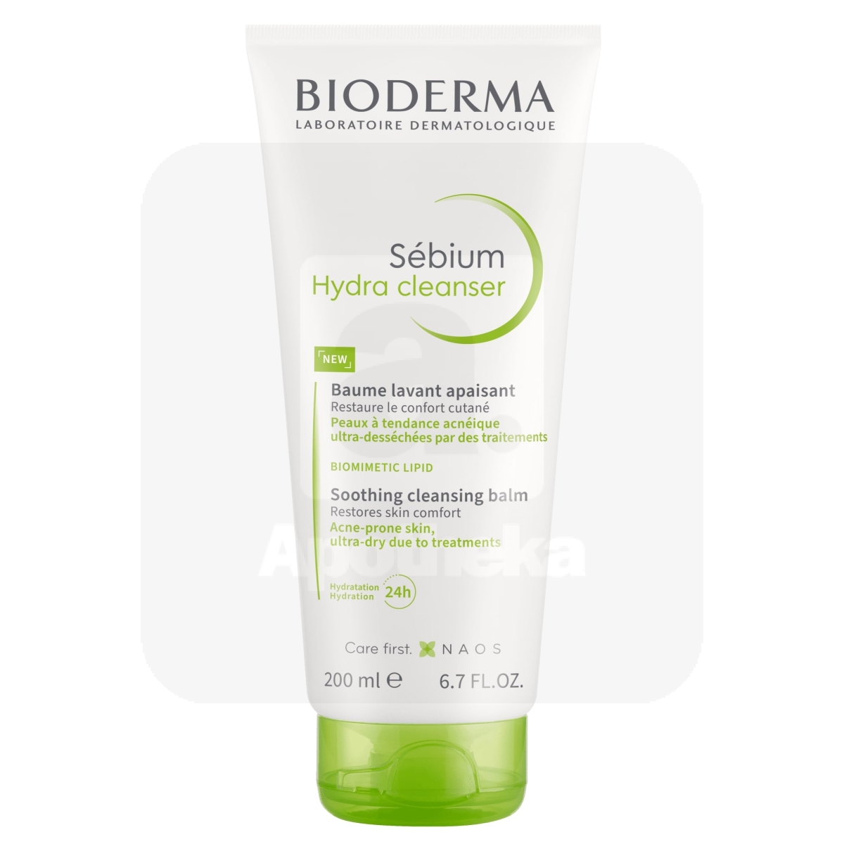 BIODERMA SEBIUM HYDRA PUHASTUSPIIM NÄOLE 200ML - Изображение товара