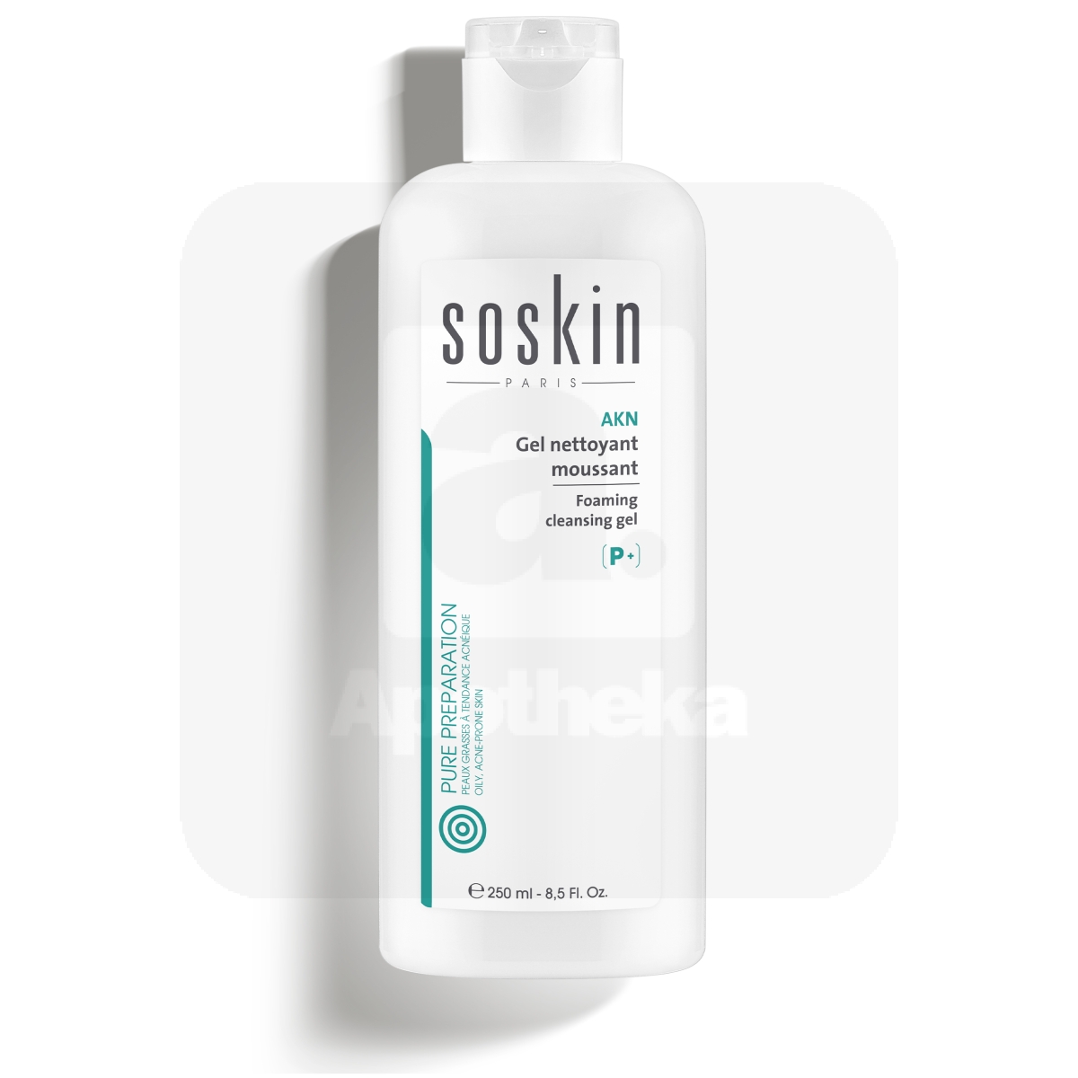 SOSKIN PARIS AKN PUHASTUSGEEL 250ML - Изображение товара