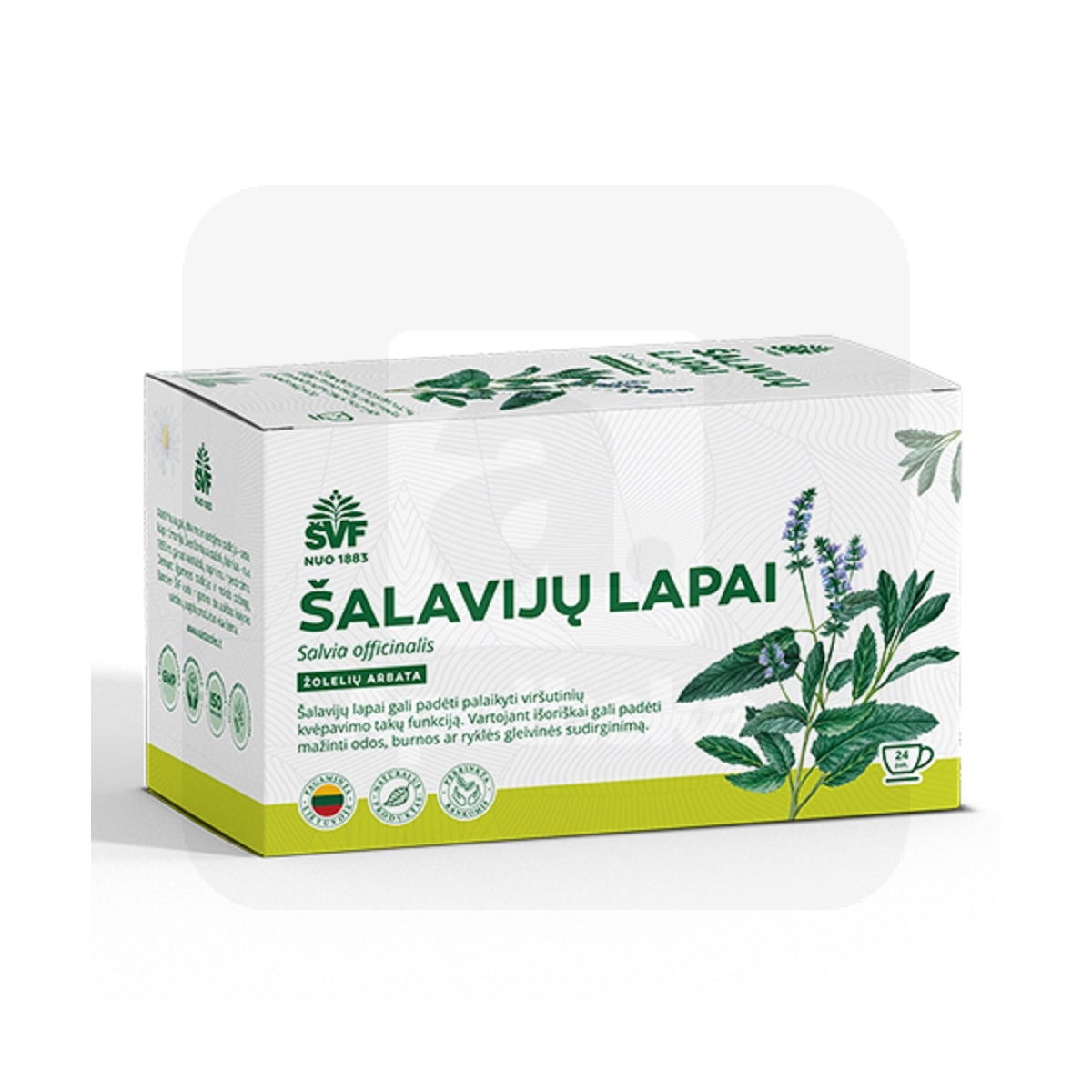 AEDSALVEILEHED (SALVIAE FOLIA) 1,5G N24 - Изображение товара