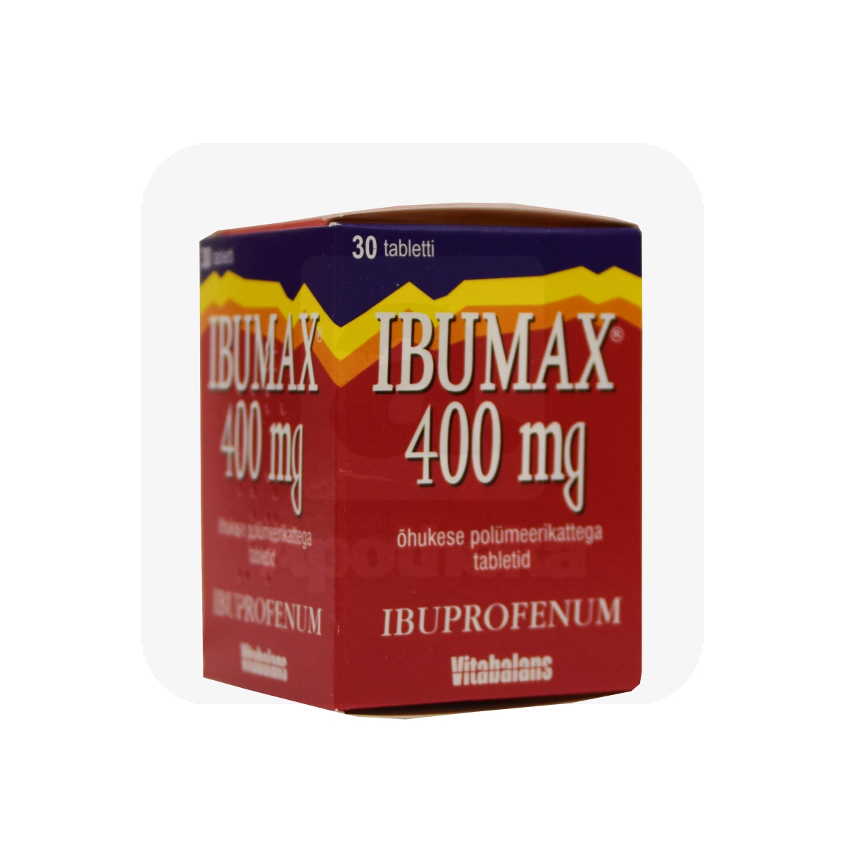 IBUMAX 400MG KATTEGA TBL N30 (PURGIS) - Изображение товара