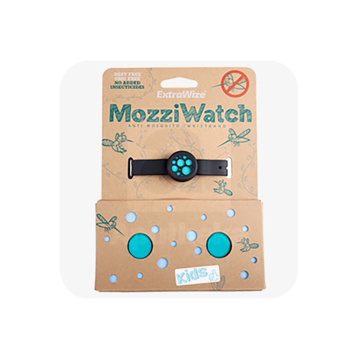 MOZZIWATCH SÄÄSETÕRJE KÄEPAEL LASTELE SININE + 2 TÄITETABLETTI - Изображение товара