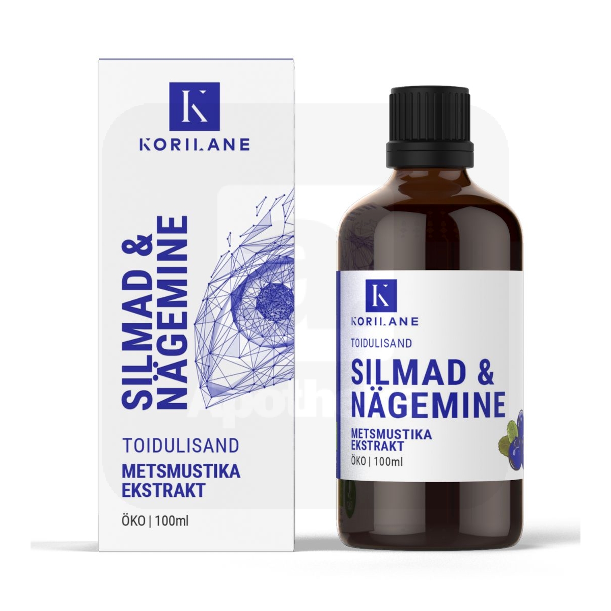 KORILANE SILMAD JA NÄGEMINE 100ML