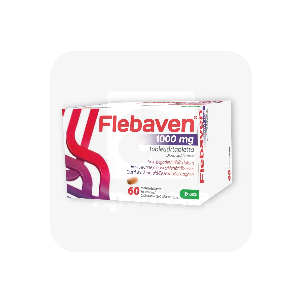 FLEBAVEN TBL 1000MG N60 - Изображение товара