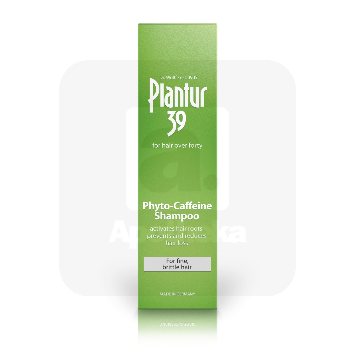 PLANTUR 39 PHYTO CAFFEINE SHAMPOON 250ML - Изображение товара