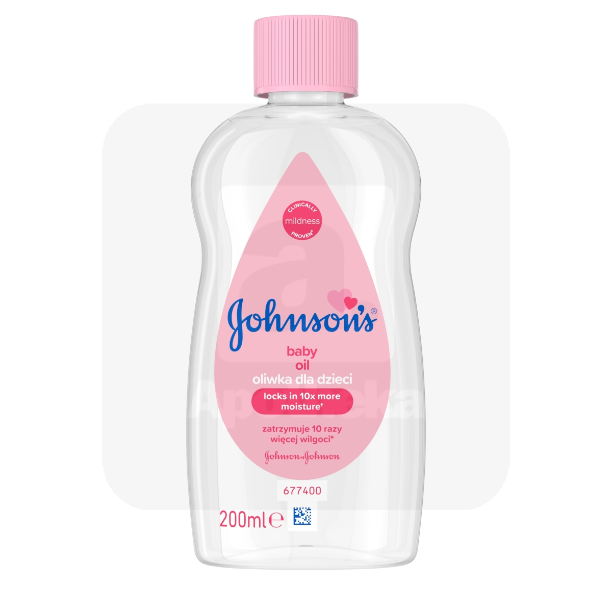 JOHNSON'S BEEBI ÕLI 200ML (UUS KOOSTIS) - Изображение товара