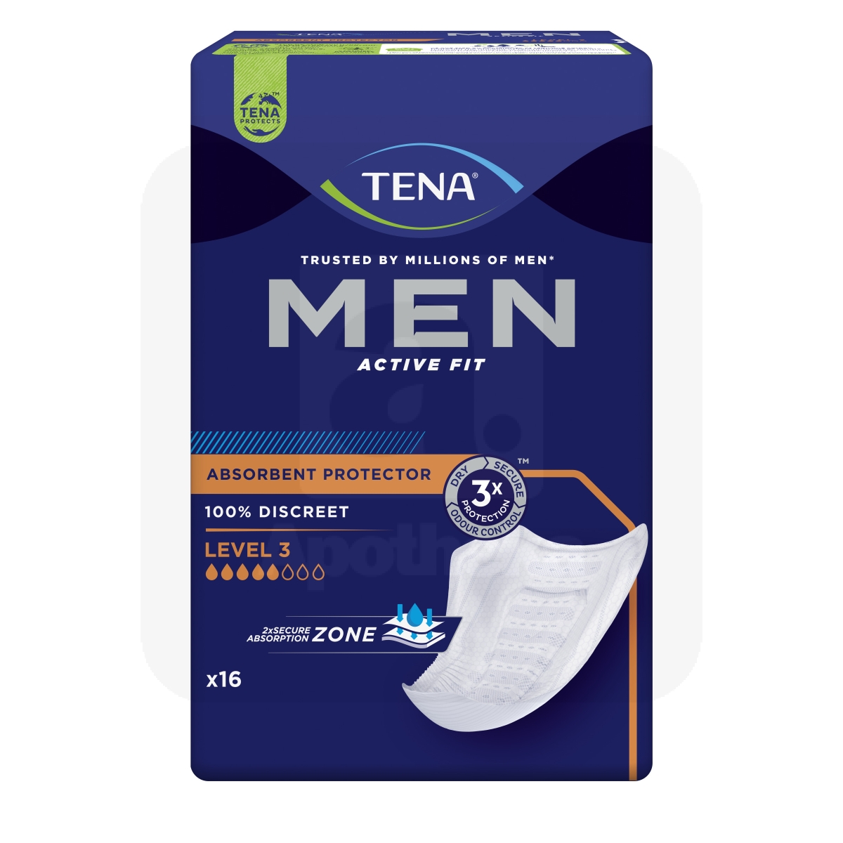 TENA MEN ACTIVE FIT L3 N16 - Изображение товара