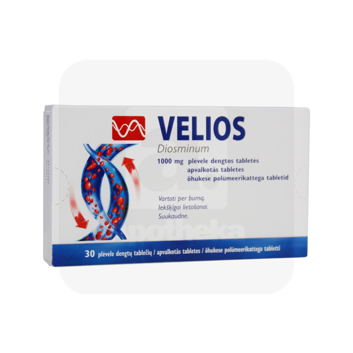 VELIOS TBL 1000MG N30 - Изображение товара