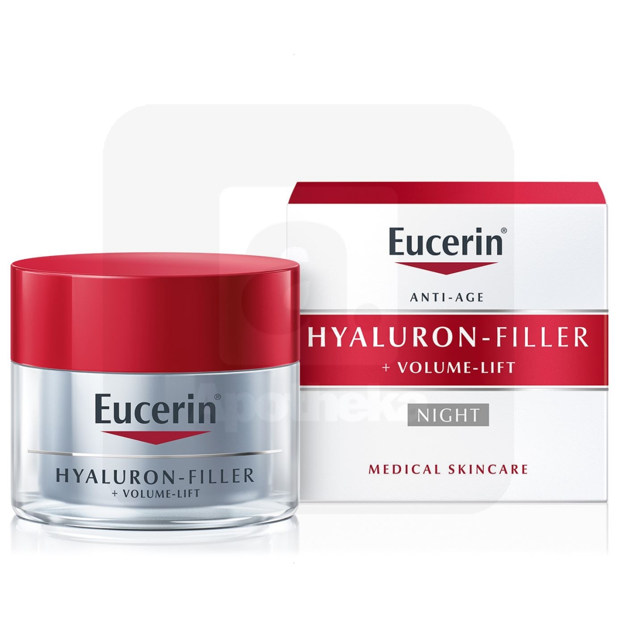 EUCERIN HYALURON FILLER+VOLUME ÖÖKREEM 50ML - Изображение товара