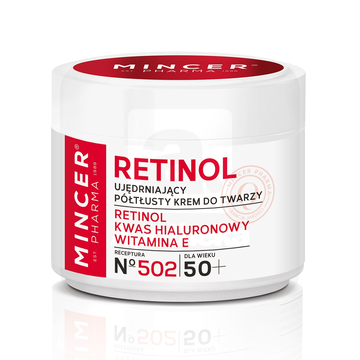 MINCER PHARMA NÄOKREEM RETINOOLIGA PINGULDAV 50+ 50ML - Изображение товара