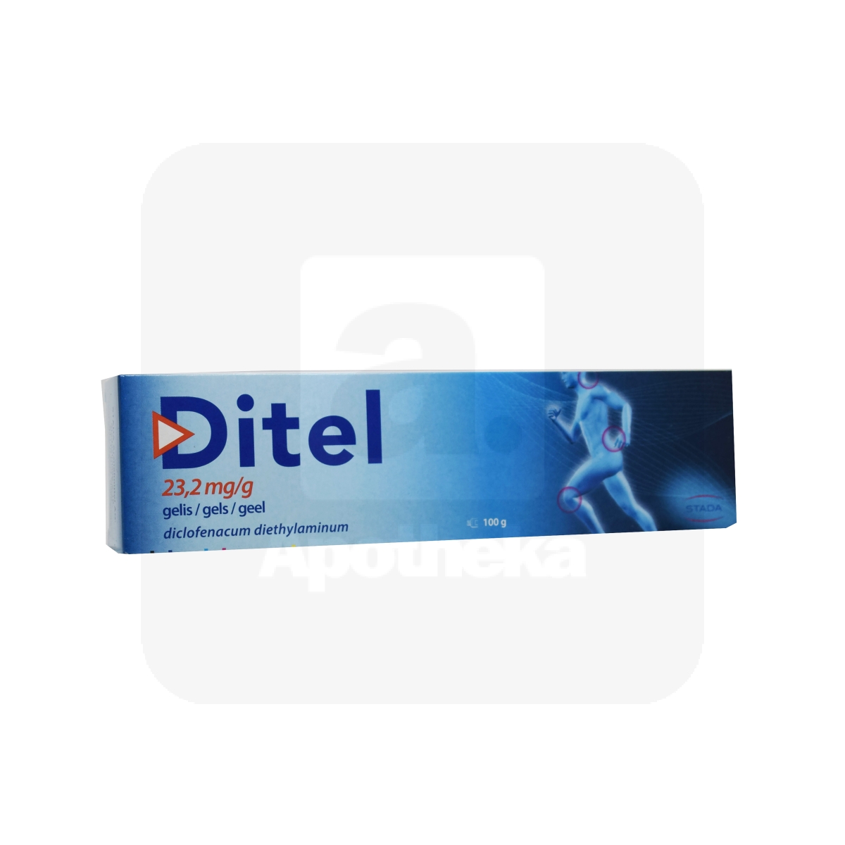 DITEL GEEL 23,2MG/G 100G - Изображение товара