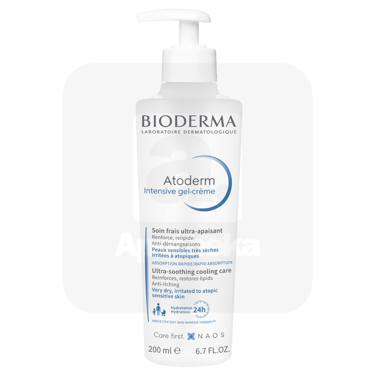 BIODERMA ATODERM GEEL-KREEM INTENSIIVNE 200ML