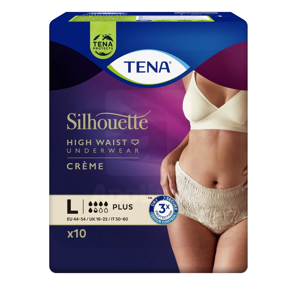 TENA SILHOUETTE CREME PLUS L N10 - Изображение товара